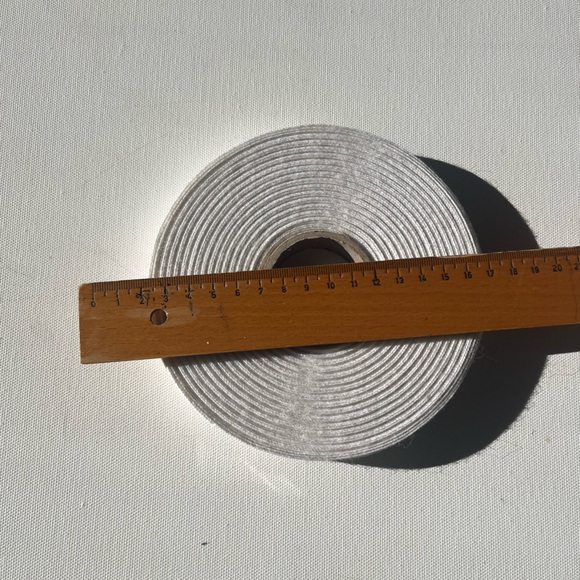 Chanel White Fuzzy Sweater Ribbon Roll - Picture 7 of 8